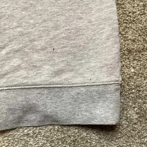 Kate Spade x Darcel Boatneck Grey Sweatshirt Pink Donut Medium Doughnut Top - Picture 6 of 9